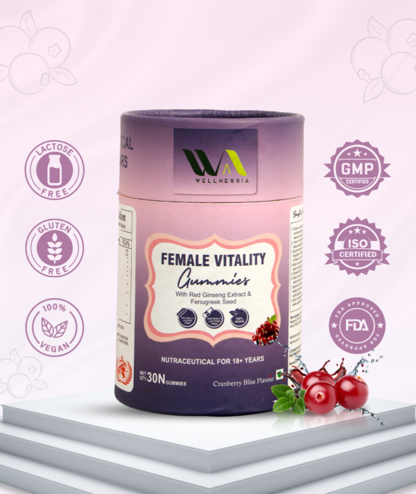 Wellnessia Female Vitality Gummies