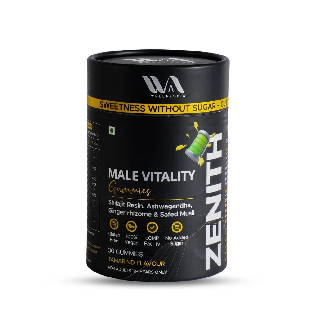 Male Vitality Gummies With Shilajit - 30 Gummies